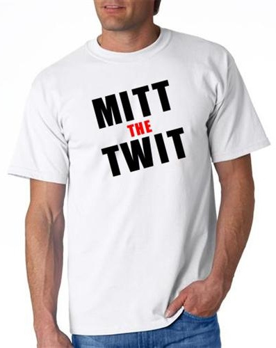 6 pcs Mitt the twitt campaign tshirts